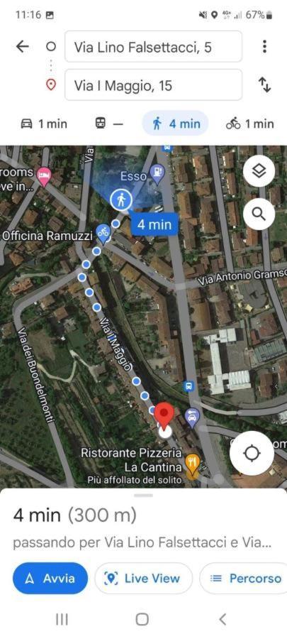 Le Petit Apartment Greve in Chianti Bagian luar foto
